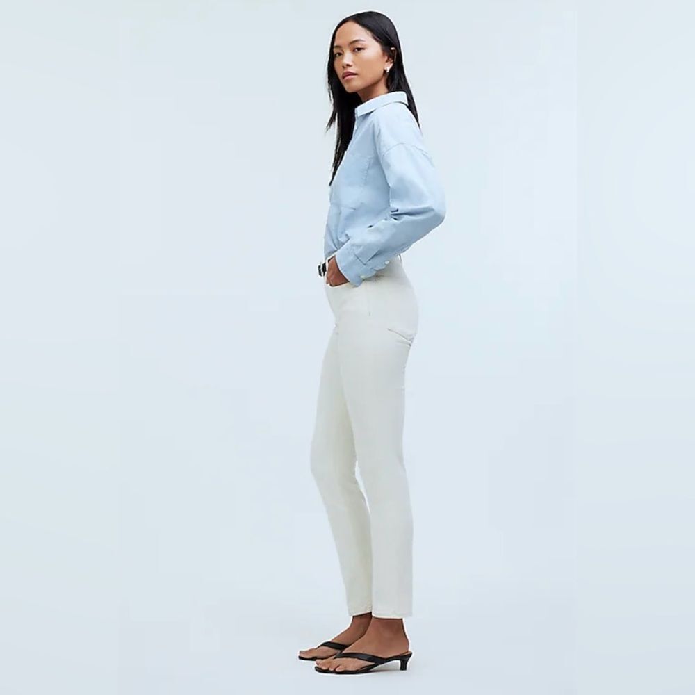 Madewell The Mid-Rise Perfect Vintage Jean in Vintage Canvas NWT - Picture 2 of 11